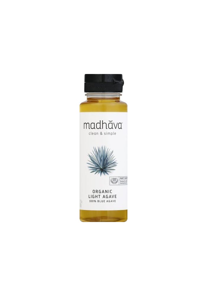 Madhava Organic Light Agave Nectar - 11.75 oz - Image 2